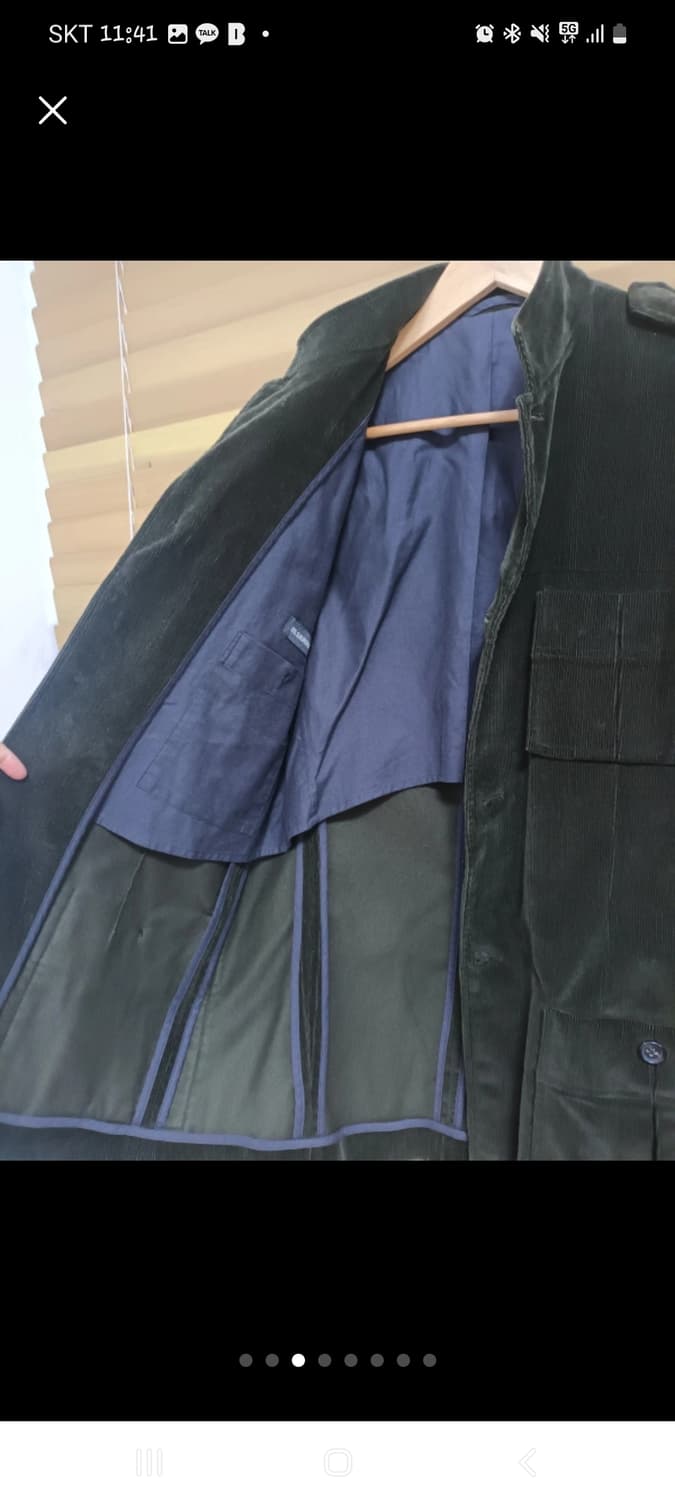 질샌더 남성 코듀로이 자켓  상품이미지3