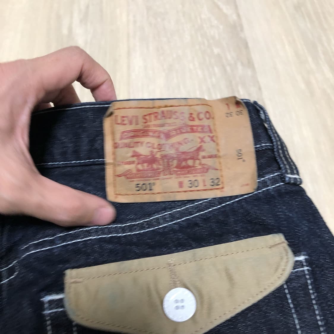 (29) 리바이스 501 08501-0125 언버튼 기무라타쿠야 데님  상품이미지7