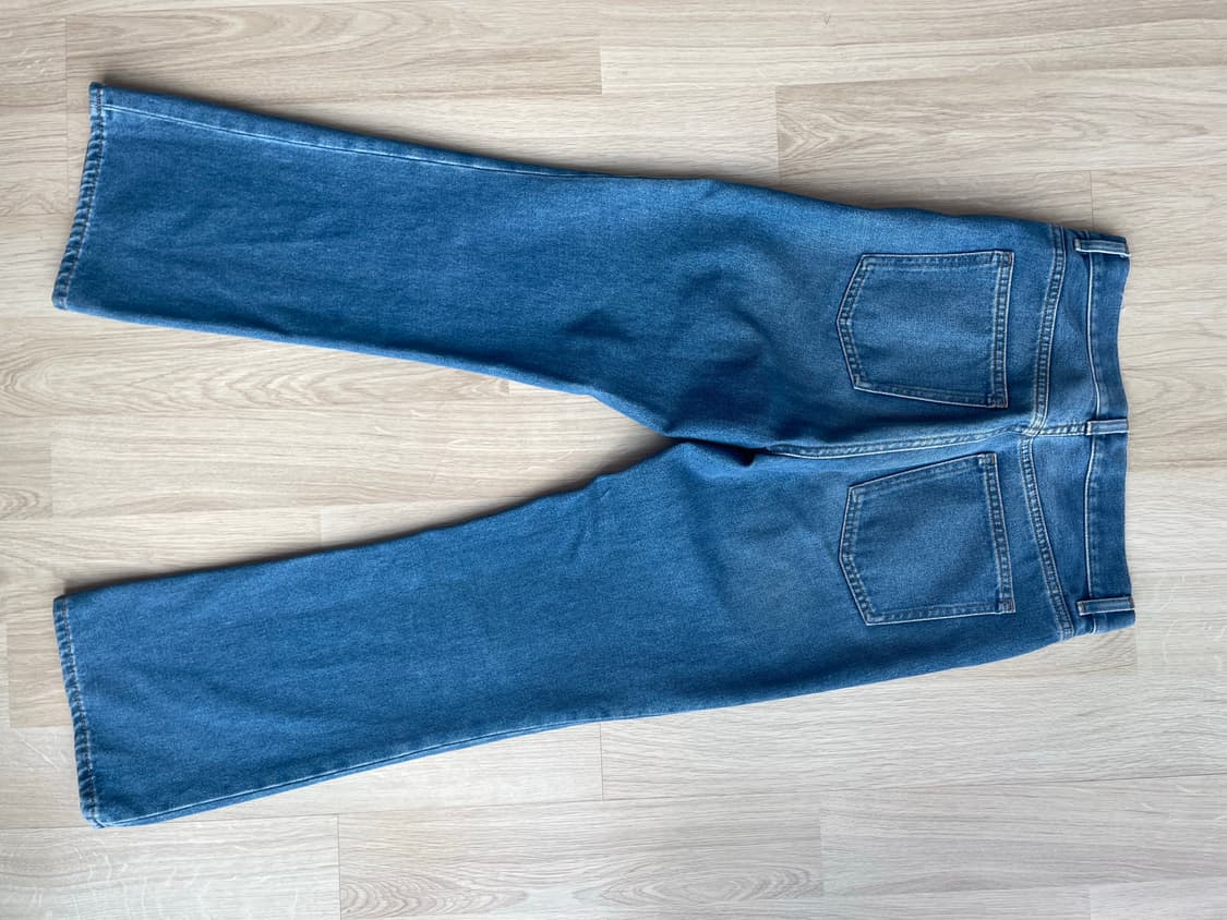 COS 코스 Cropped kick-flare denim (size26) 상품이미지4