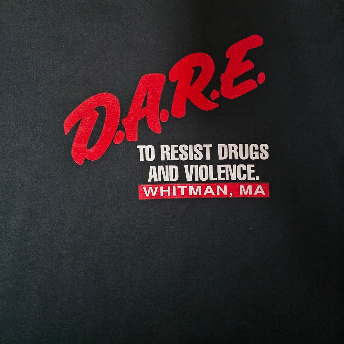 [XXL] 90s 빈티지 DARE 티셔츠 블랙 ver. 후룻 투엑 상품이미지3