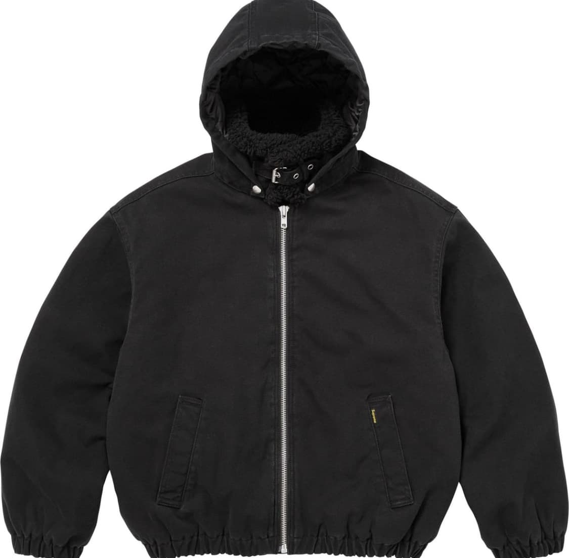 슈프림 포우 셔링 라인드 봄버 자켓 블랙 - 25FW / 사이즈 S 상품이미지9