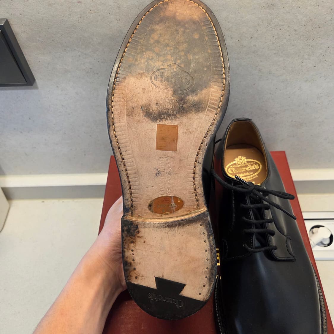 처치스 섀넌 블랙 8.5 상품이미지2