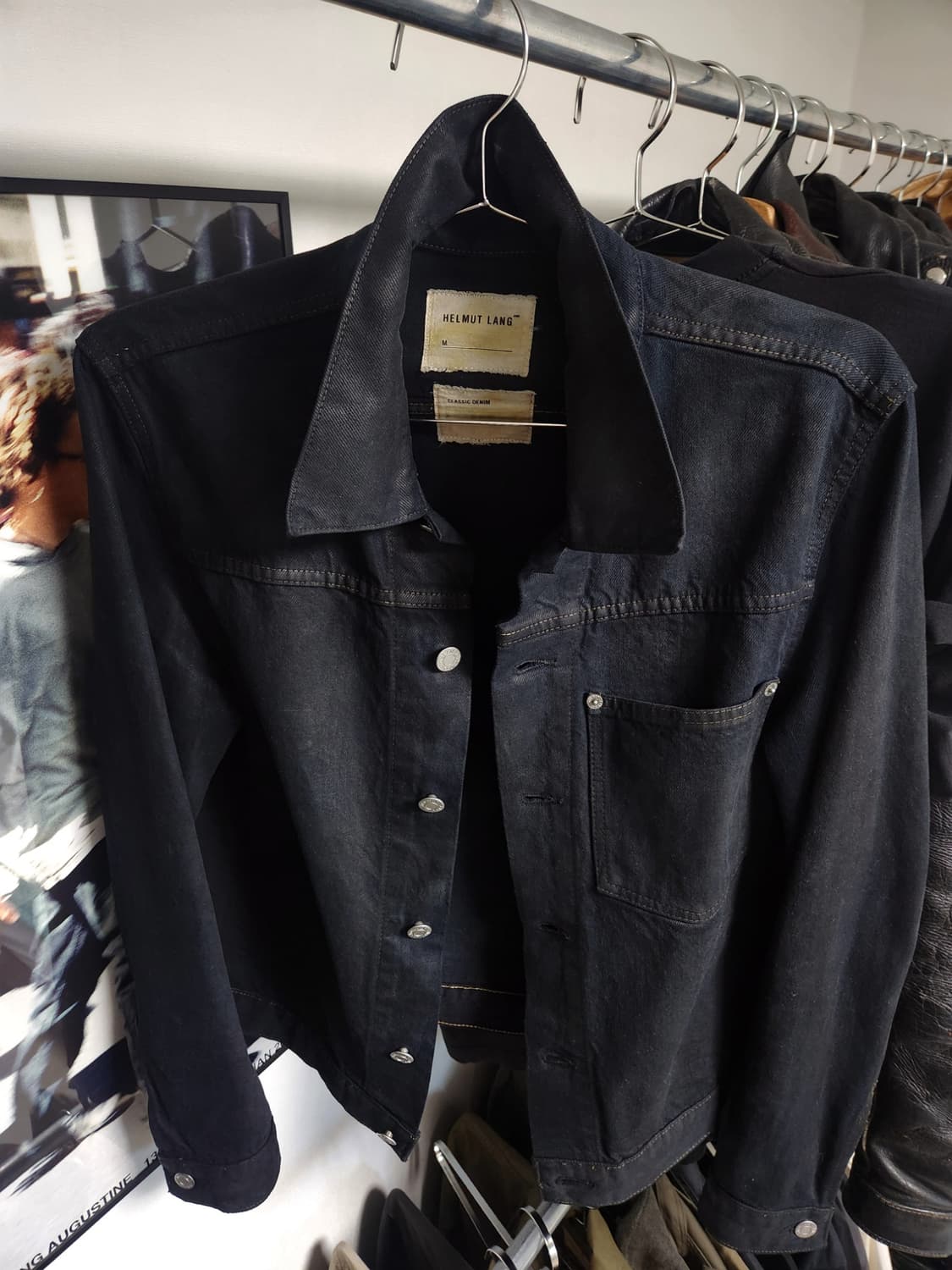 1998 Helmut Lang Waxed Classic Denim 상품이미지3