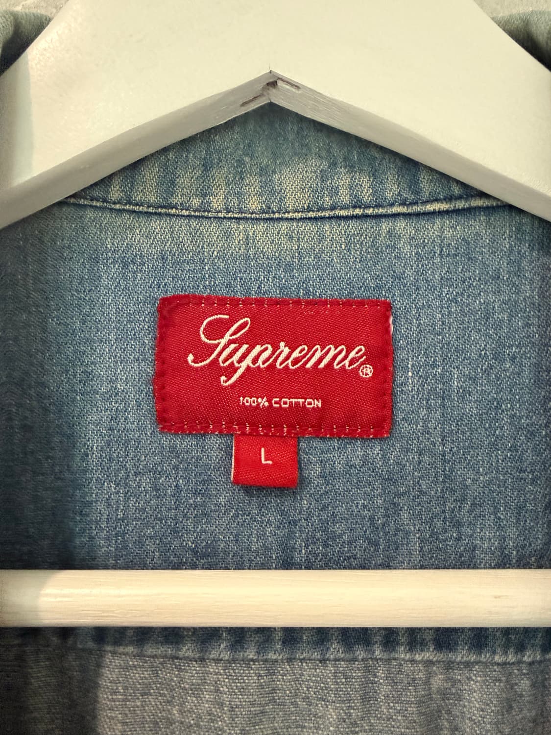 [L] 16ss denim zip shirts 상품이미지2