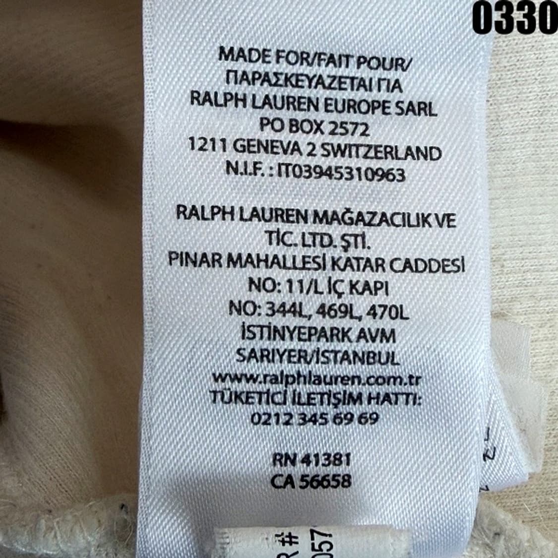 폴로 랄프로렌 하프집업 코튼 니트 S 0330 상품이미지8