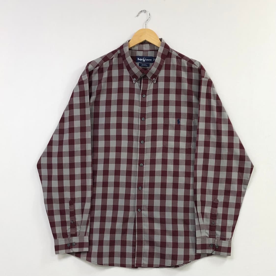 Xxl 폴로 체크 셔츠 상품이미지2