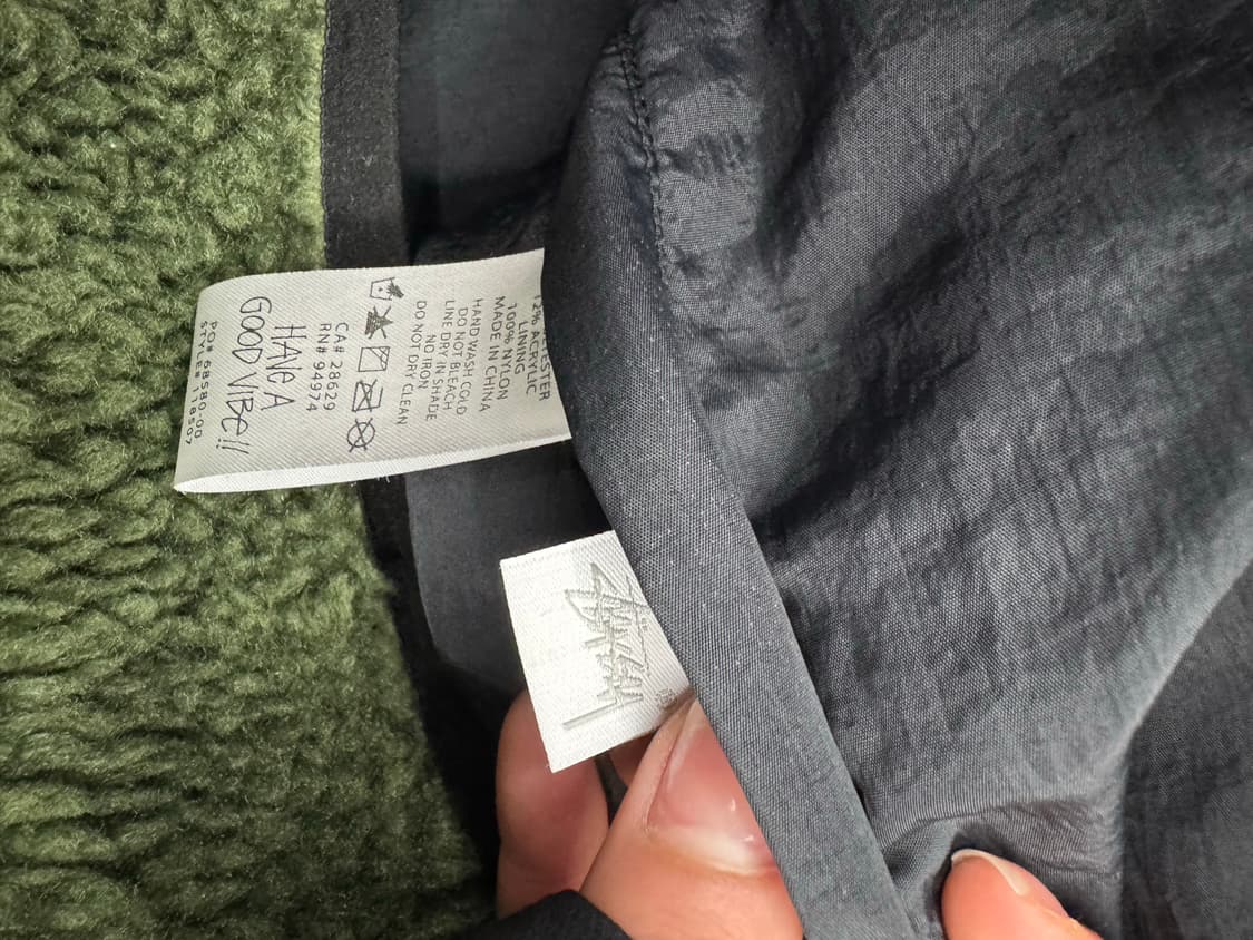 스투시 쉐르파 자켓 m size 105이하 추천 상품이미지3