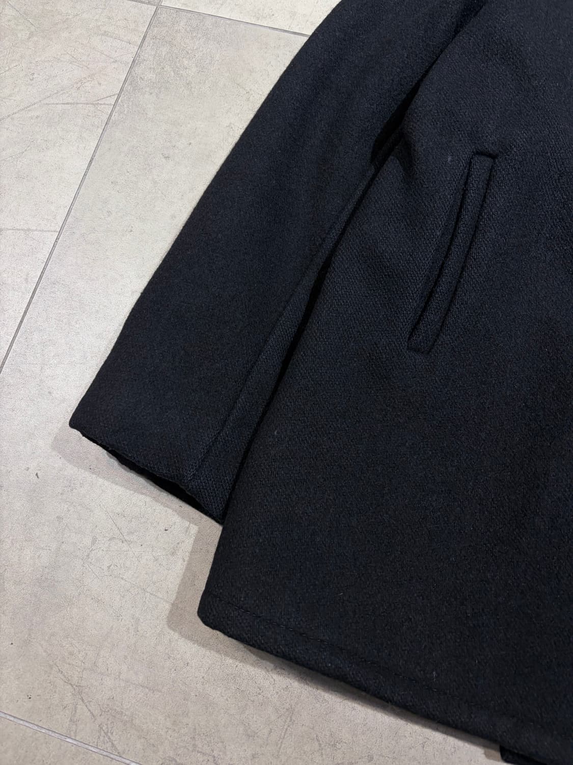 쇼트 헤비울 피코트 상품이미지2