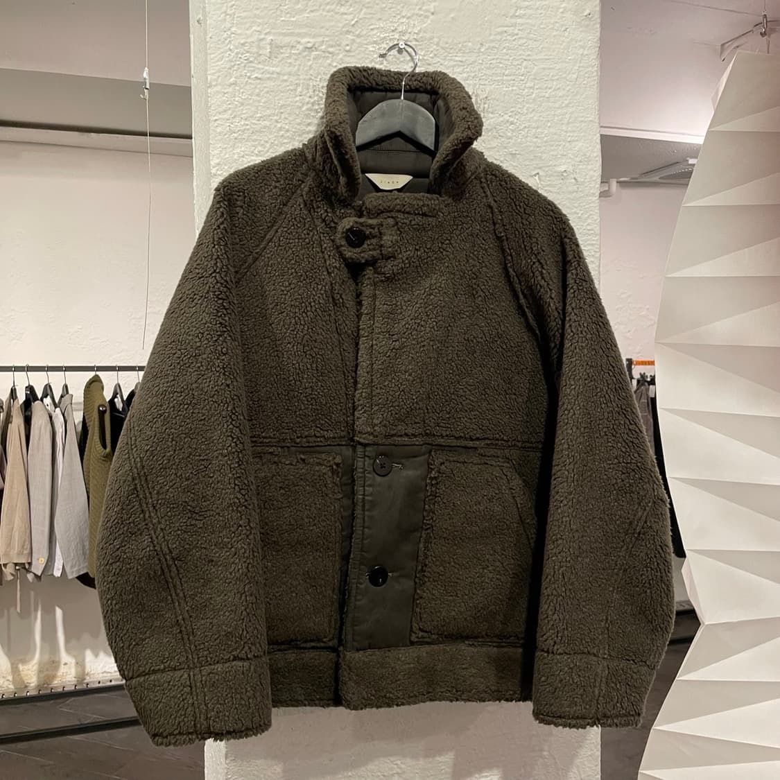 지에다 21aw 후리스 자켓 상품이미지1