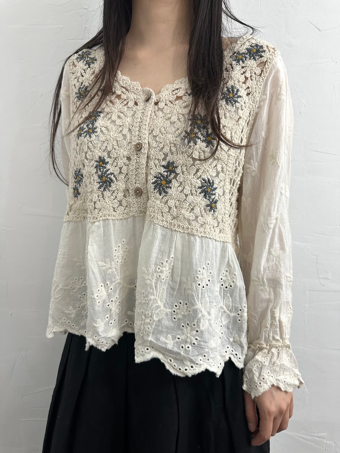 mori crochet blouse 상품이미지3