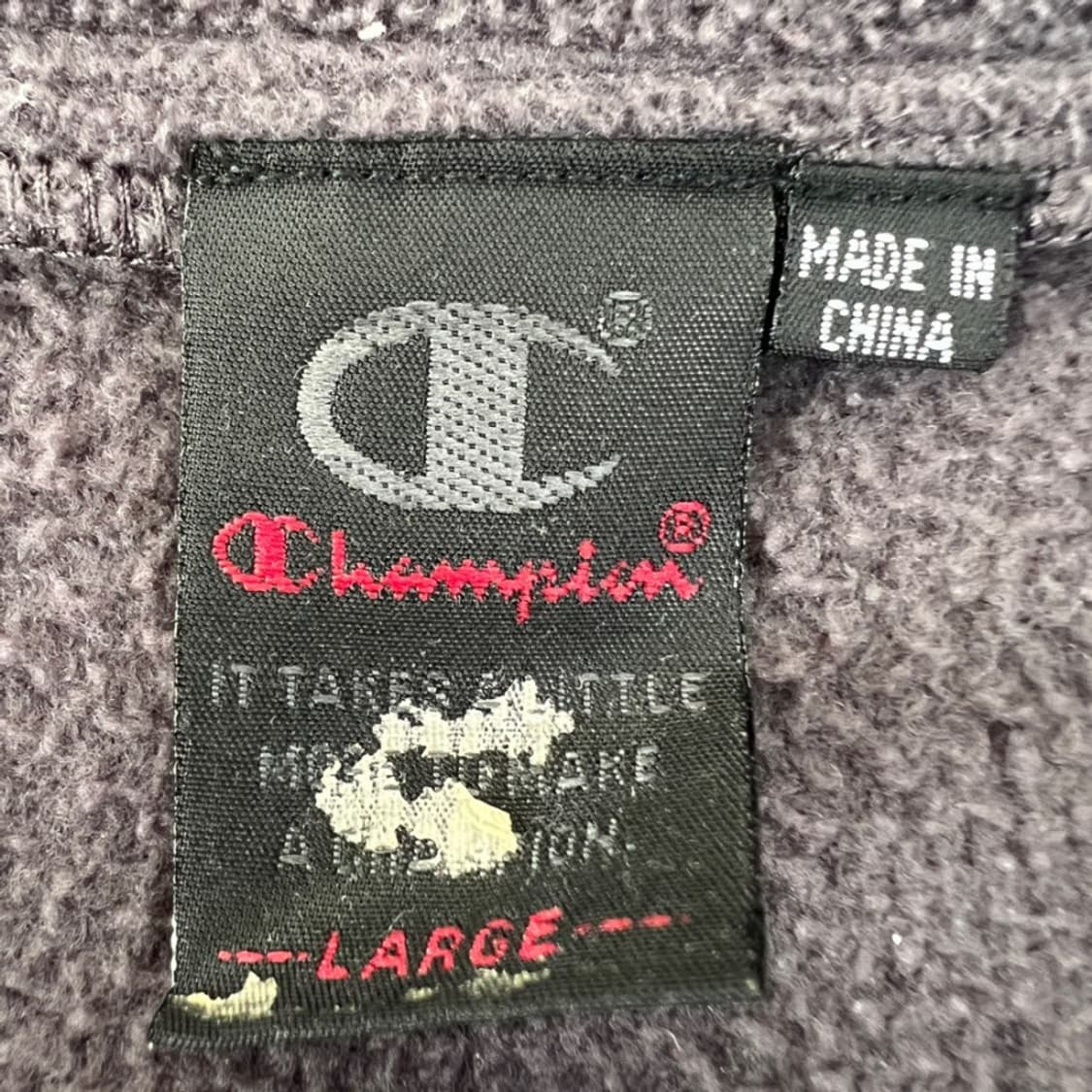 챔피온 빈티지 플리스 반집업 상품이미지5