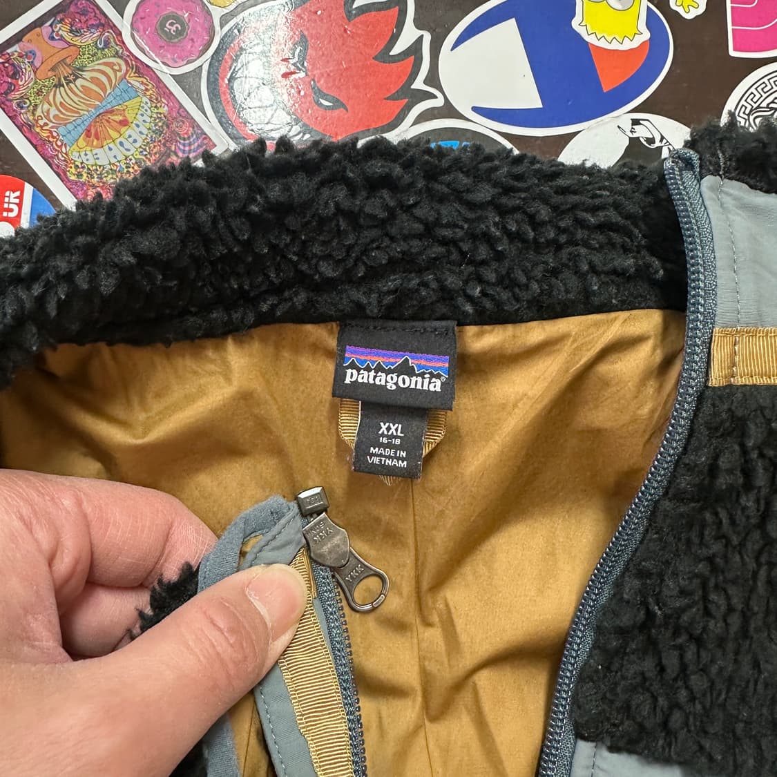 파타고니아 레트로 X 파일 후리스 자켓 XXL(16-18) 상품이미지5