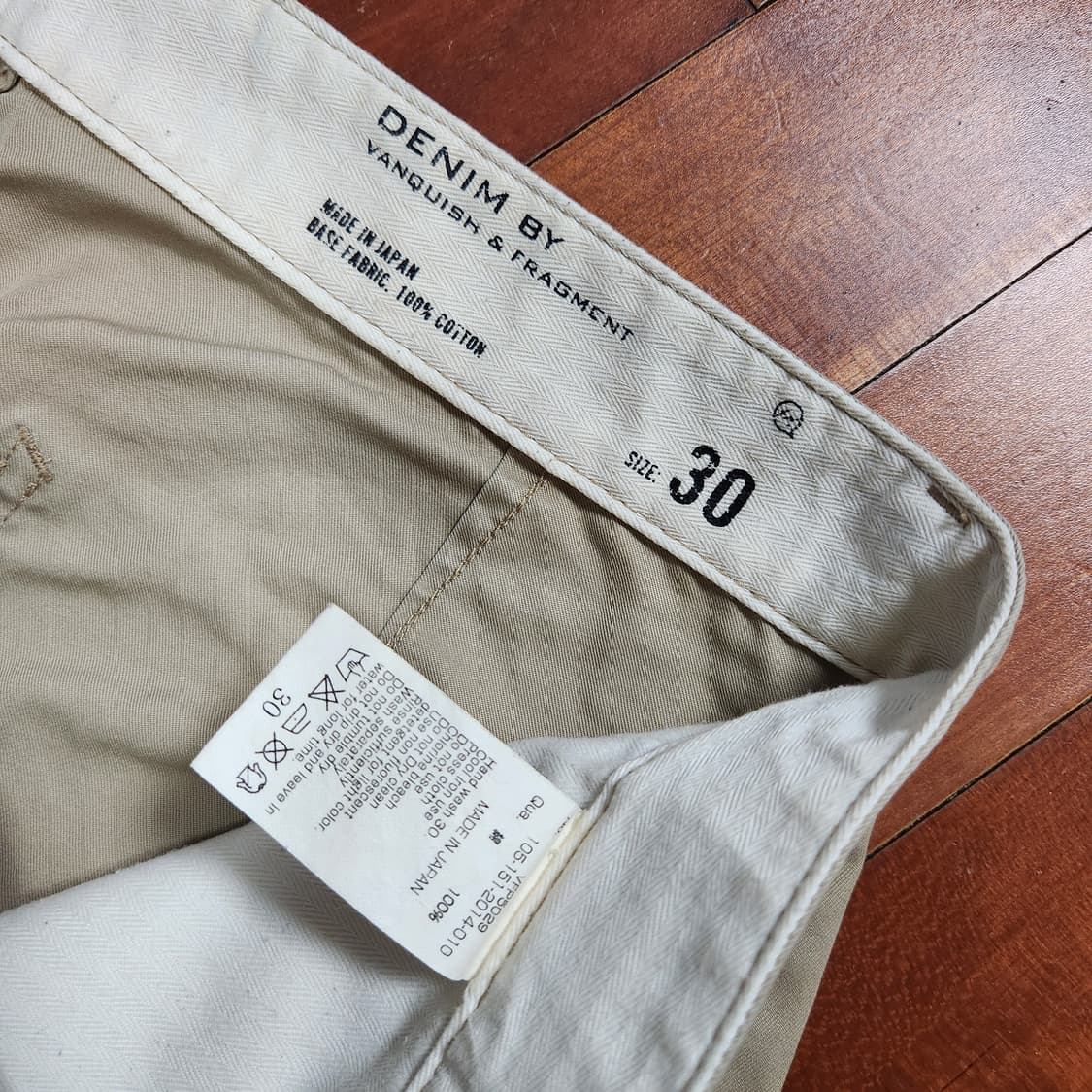 데님 바이 뱅퀴시 프라그먼트 치노 팬츠 상품이미지4