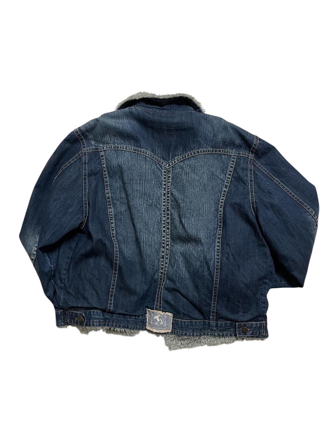 00s 2010 빈티지 워싱데님 쉐르파 청자켓 유니섹스코르티스트루릴리젼 상품이미지9