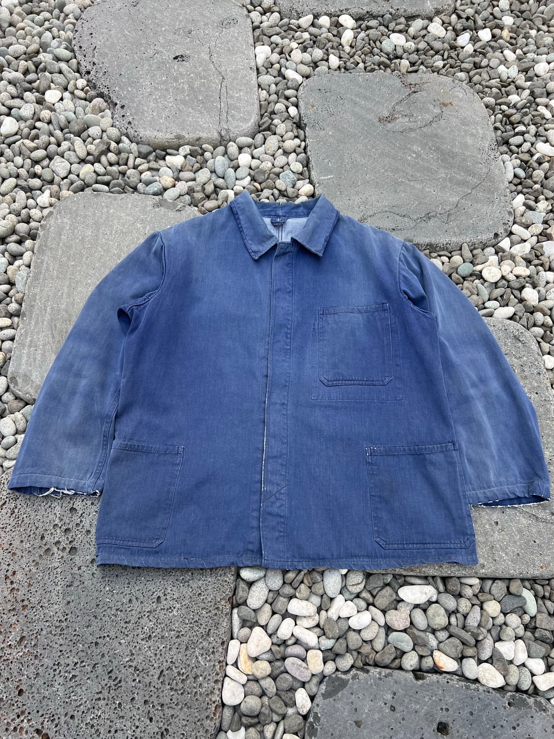 HARD FADED VINTAGE WASHING 빈티지프렌치워크자켓 상품이미지1