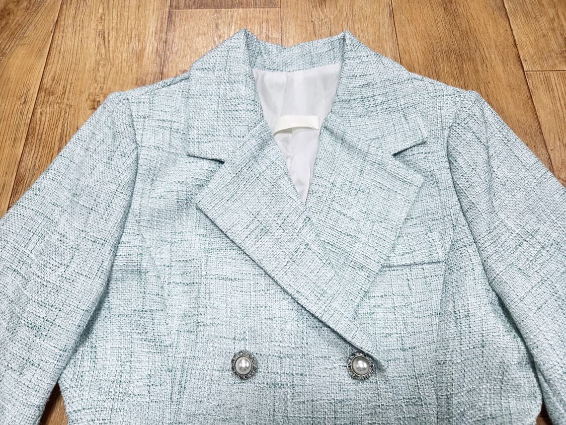 아뜨랑스(attrangs) 브린 카라 트위드원피스 55 새상품 상품이미지6