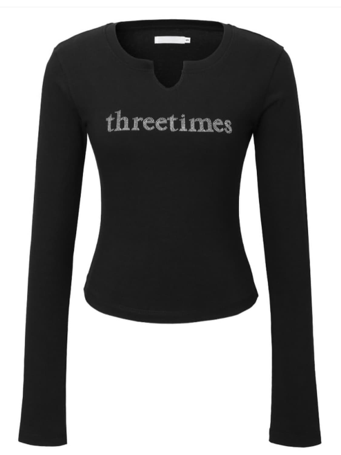 쓰리타임즈 큐빅 티 threetimes vintage cubic tee 상품이미지1