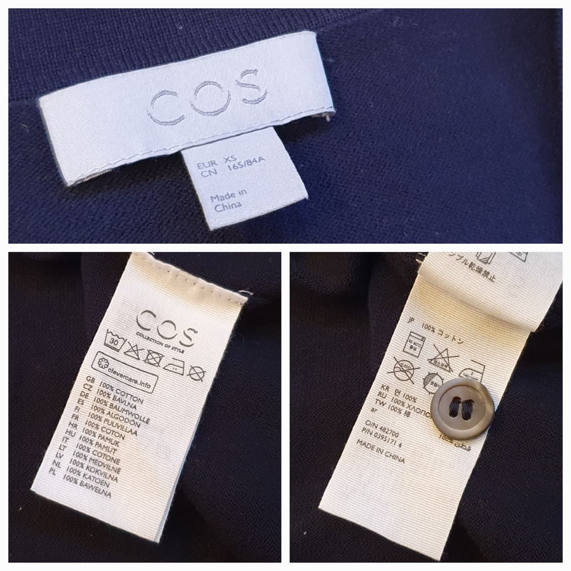 66.COS 반팔가디건 상품이미지5