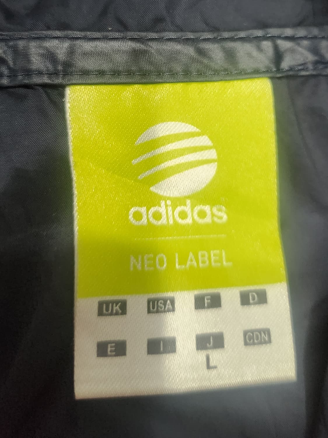 아디다스 컬러블록 바람막이 L (55까지) 상품이미지4