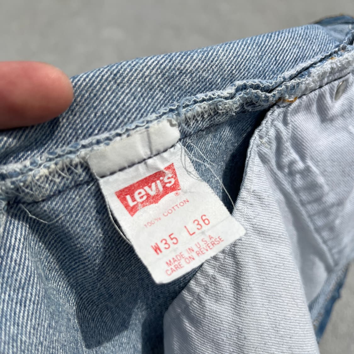 LEVI'S 501 (90's made in USA ) 상품이미지7