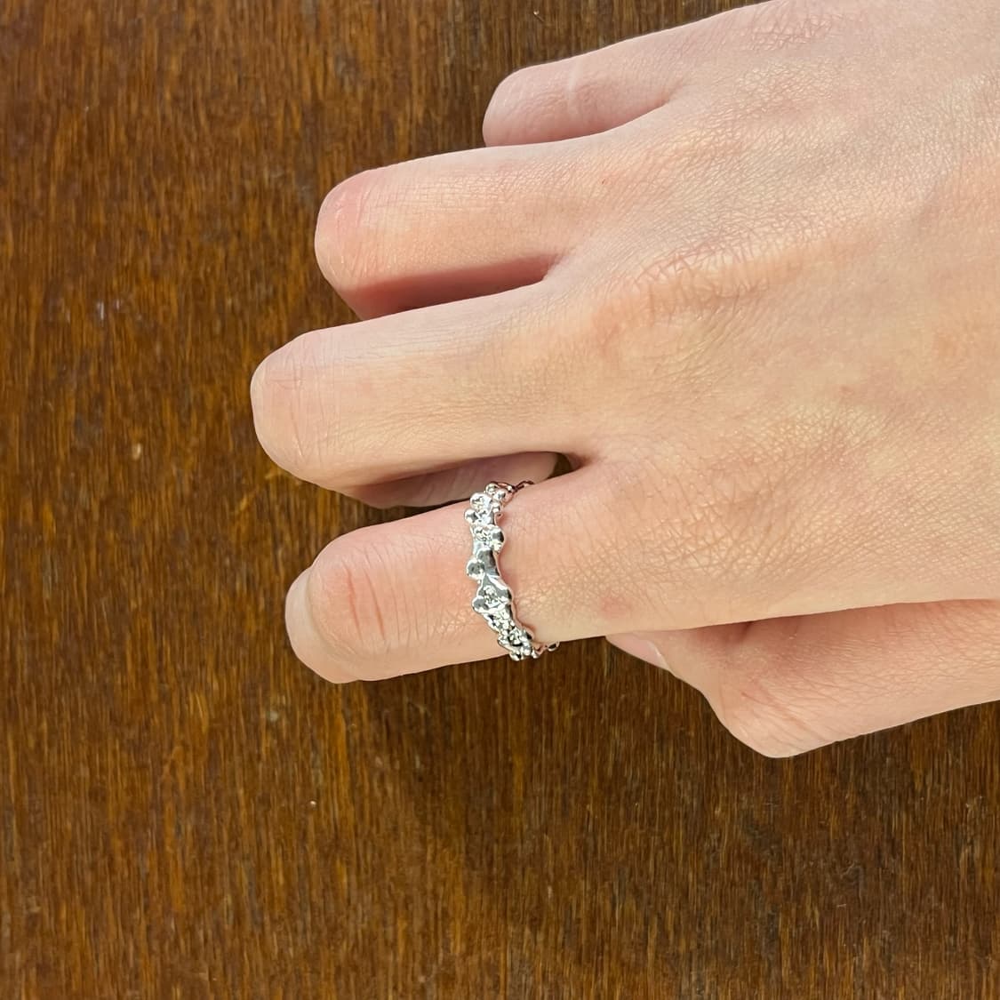 새상품 여성 신주 불규칙 반지  상품이미지3