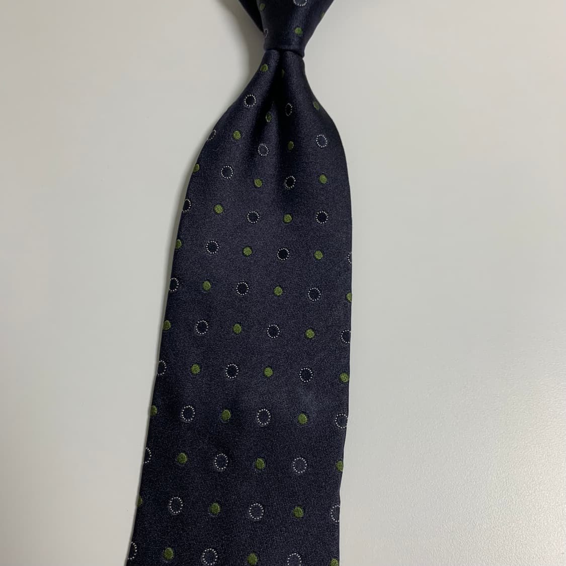 에르메네질도 제냐 도트넥타이 명품 이태리 100실크 A등급 8.8cm 상품이미지8