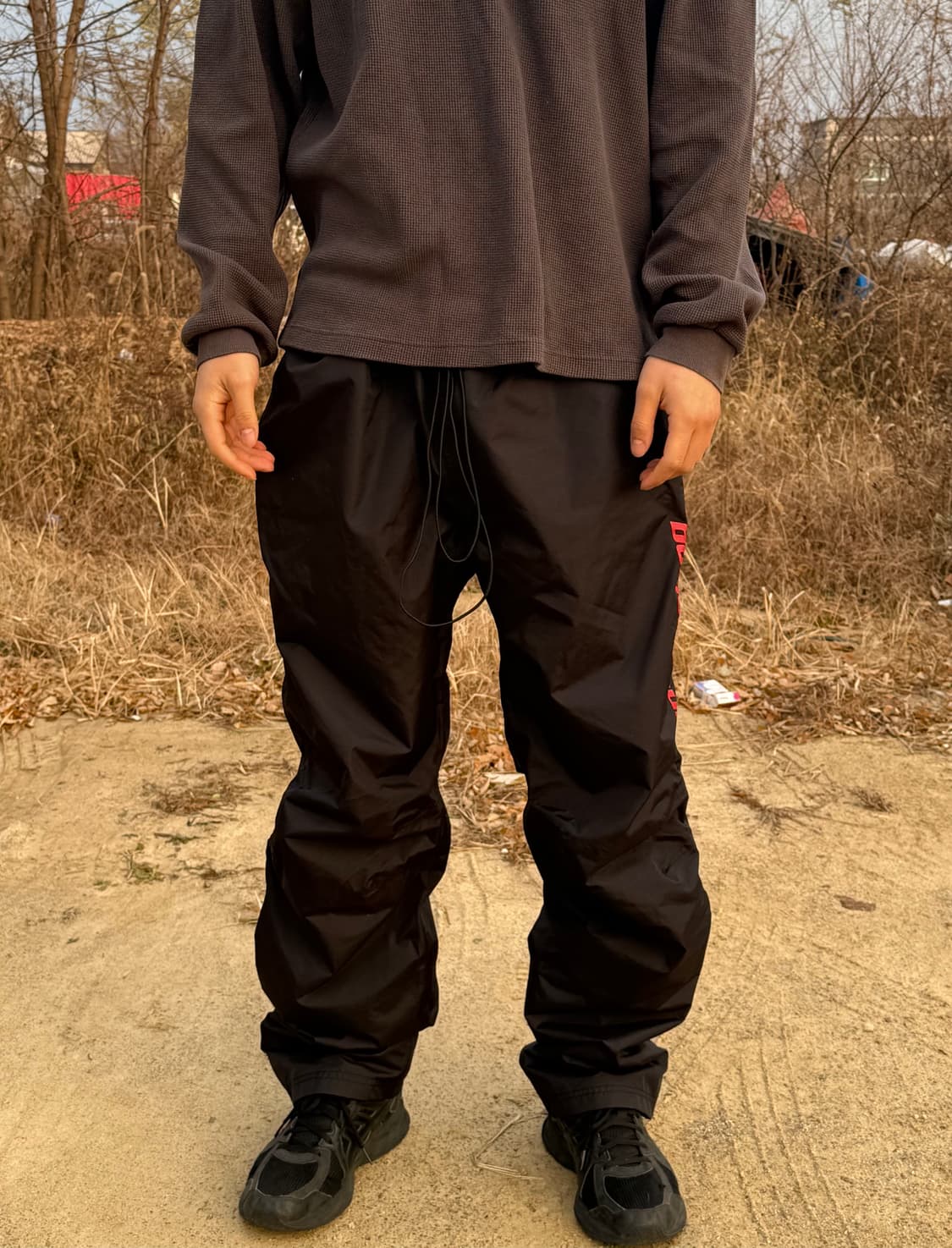 Honda Racing 나일론 파라슈트 트랙팬츠 상품이미지3