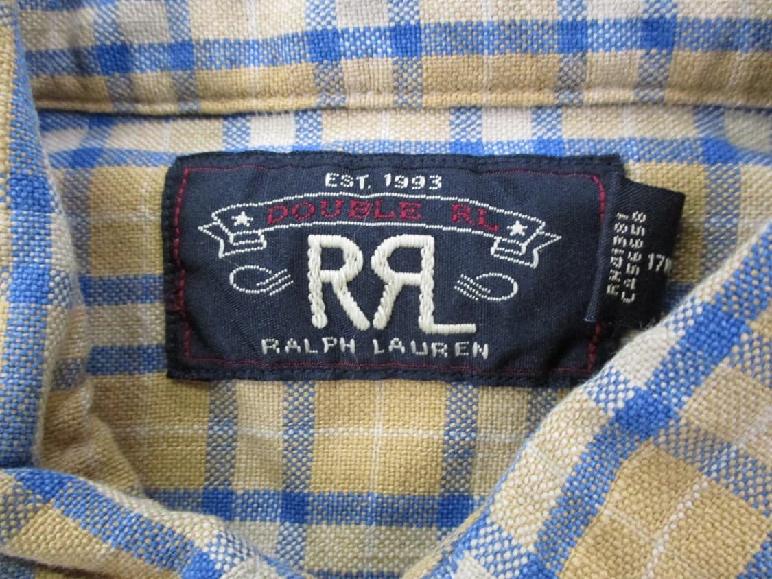 RRL 더블알엘 플레이드 우븐 워크셔츠 상품이미지4