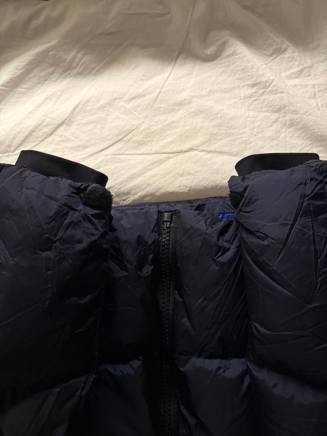 폴로 빅포니 성조기 패딩 네이비 상품이미지5