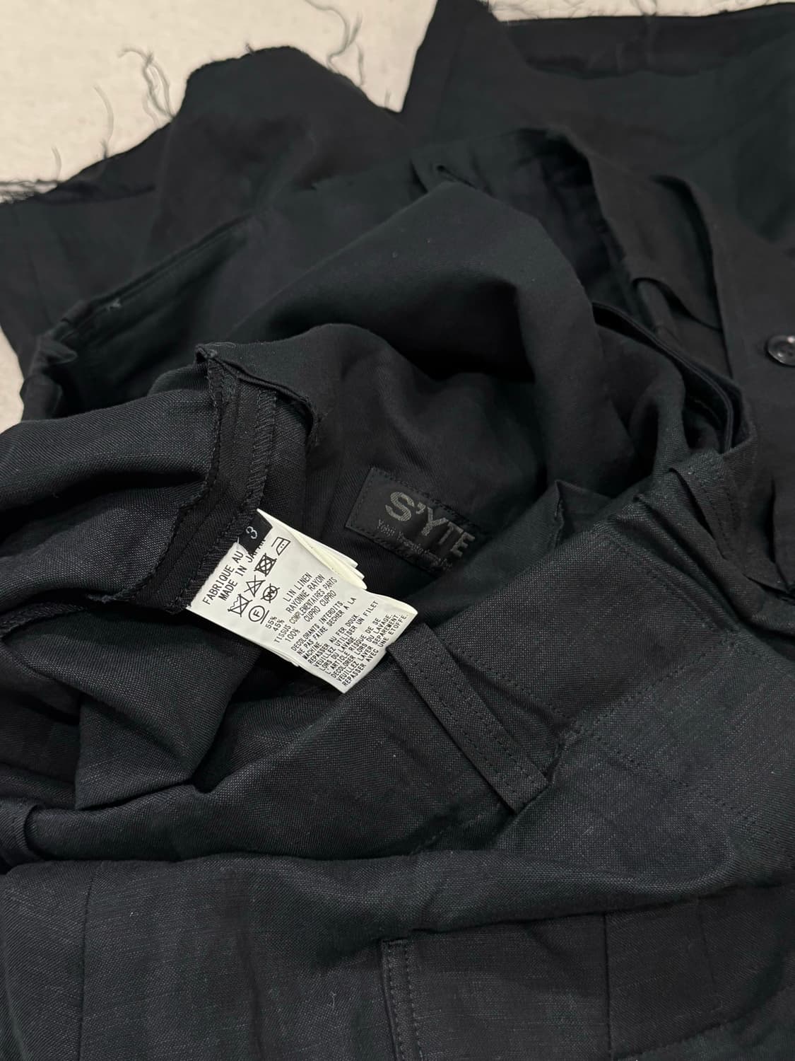 요지야마모토 패널 레이어드 하카마 팬츠 상품이미지6