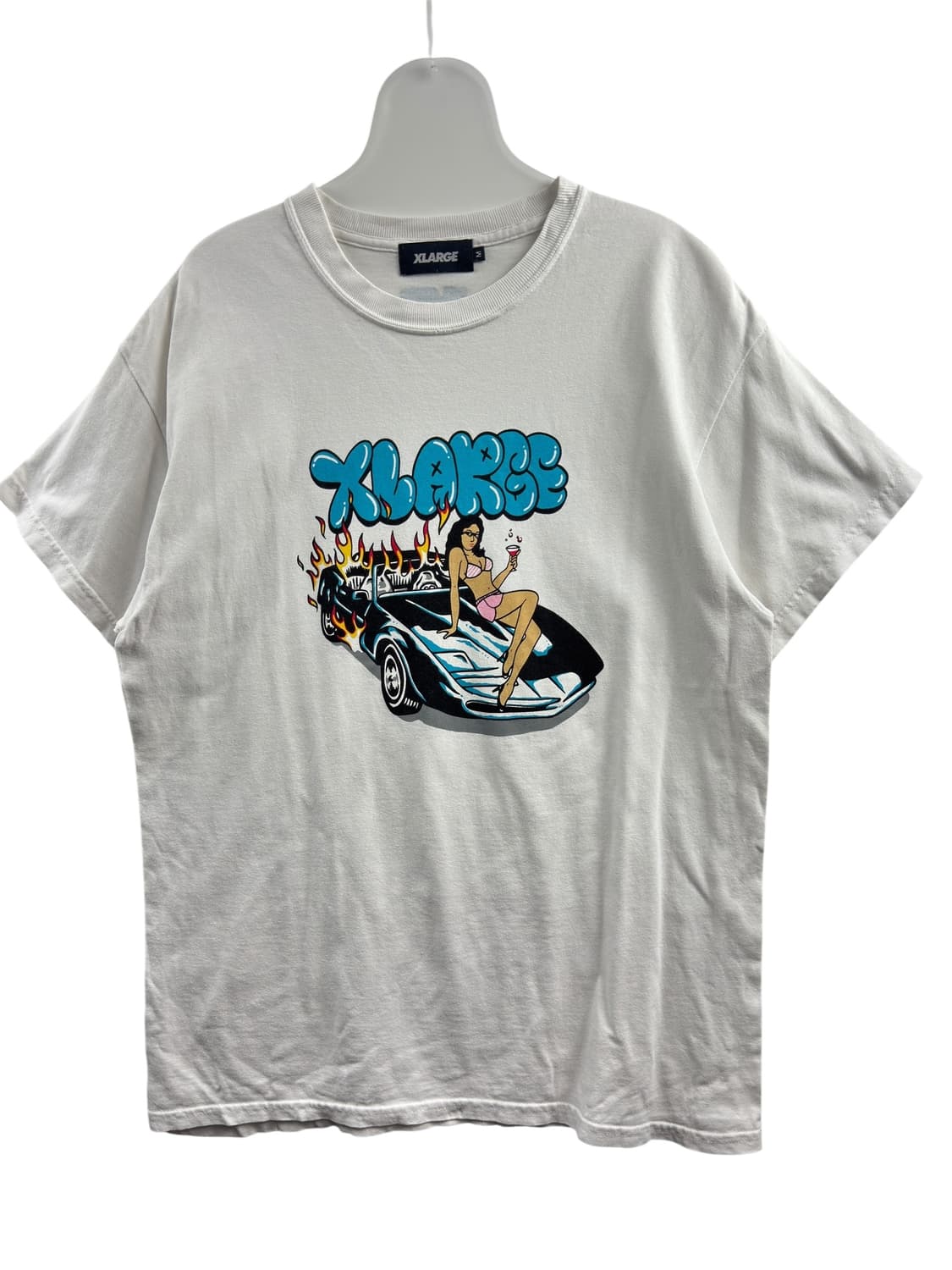 X-LARGE 그래피티 화이트 슬리브550 상품이미지1