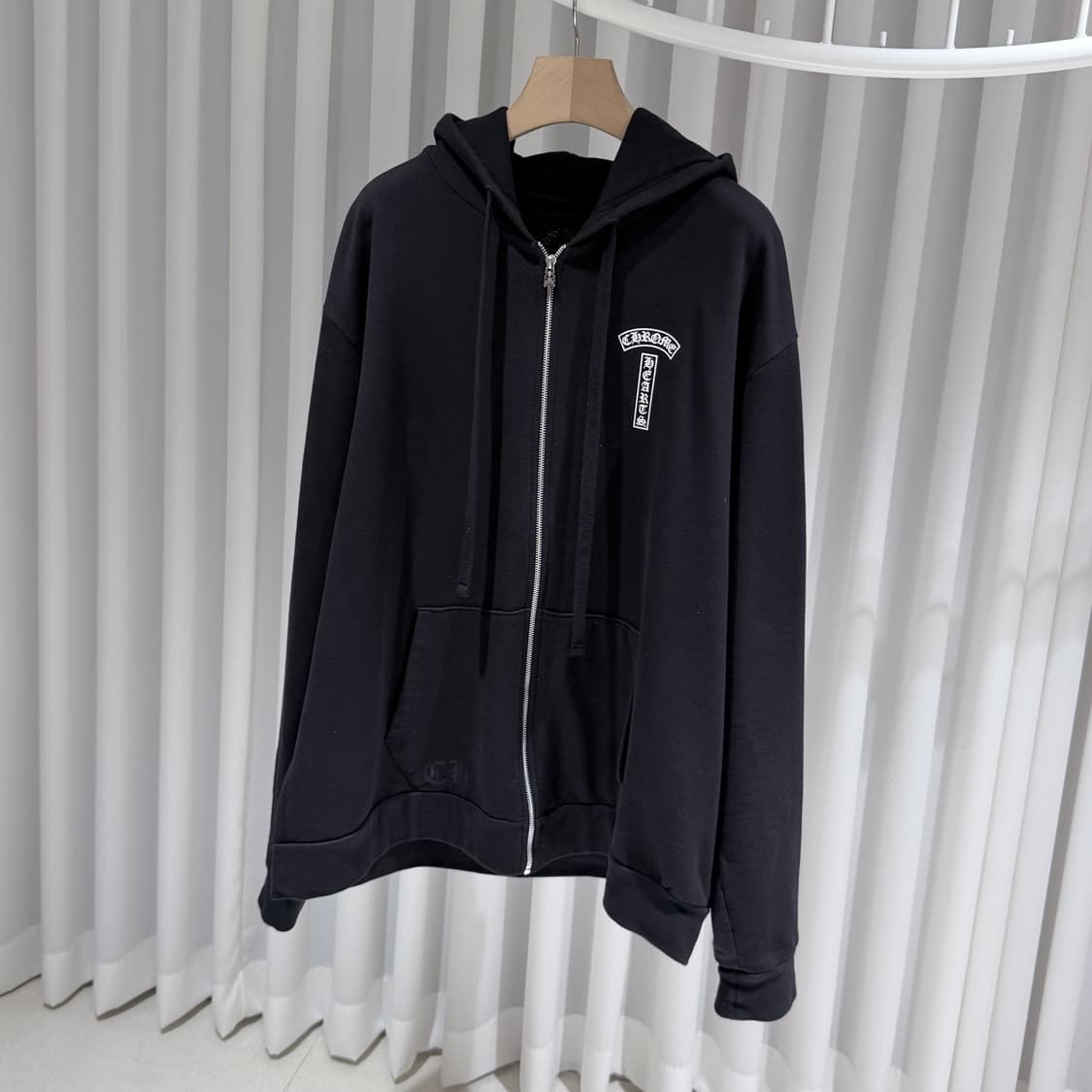 (A+/XXL) / 크롬하츠 USA 아치 로고 프린트 후드집업 상품이미지2