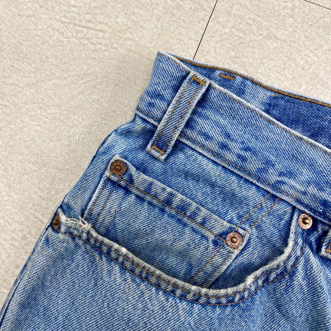 90s 리바이스 USA og 550 데님 진 (33) 상품이미지5