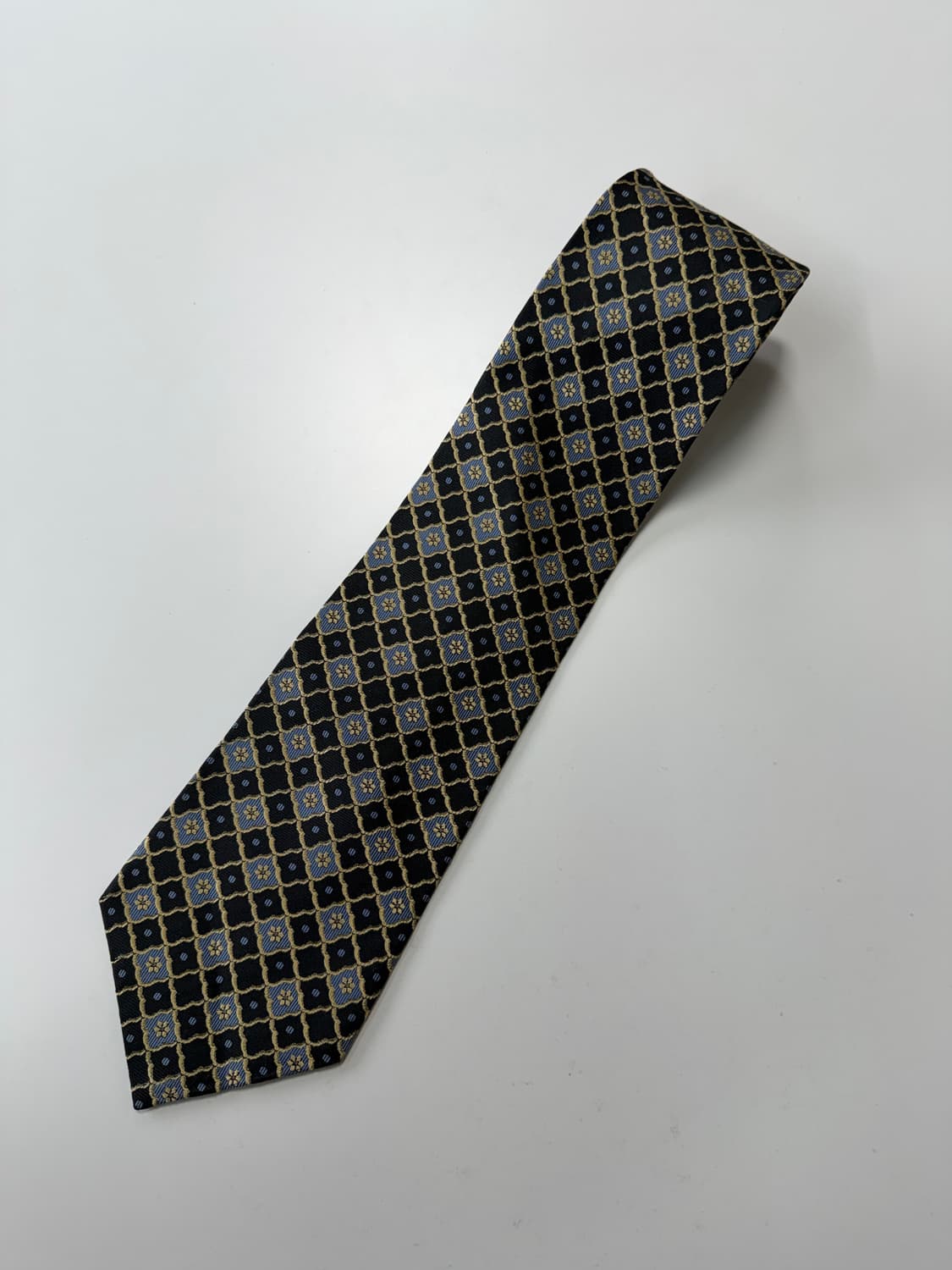 피에르가르뎅(Pierre cardin) 실크 넥타이 9.5cm 상품이미지1