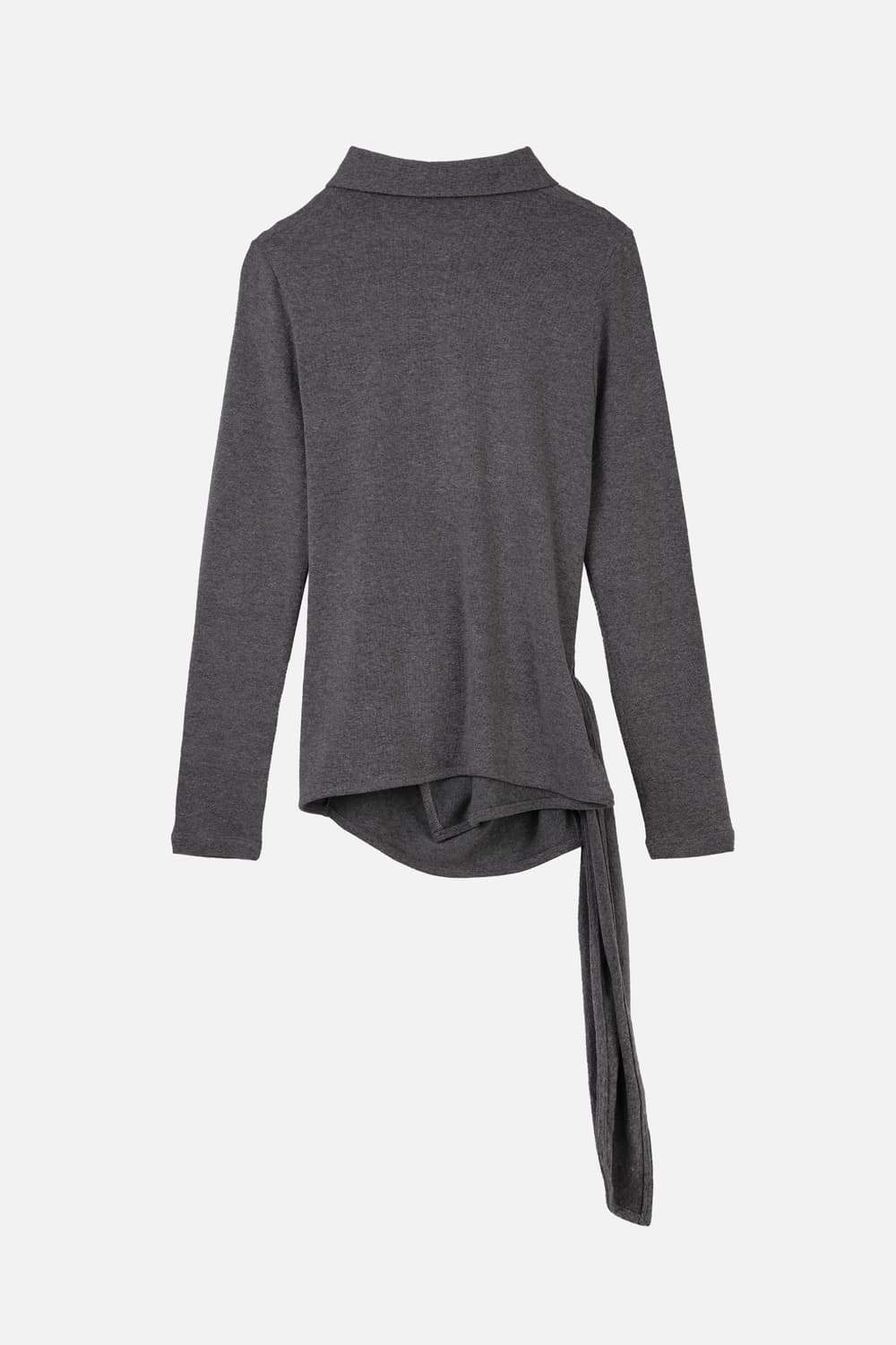 세릭 Twist Button Top Charcoal 상품이미지5