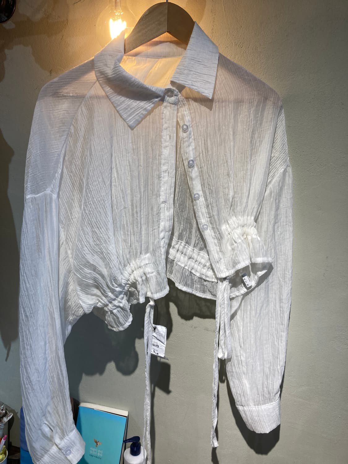 크롭 셔츠 상품이미지1