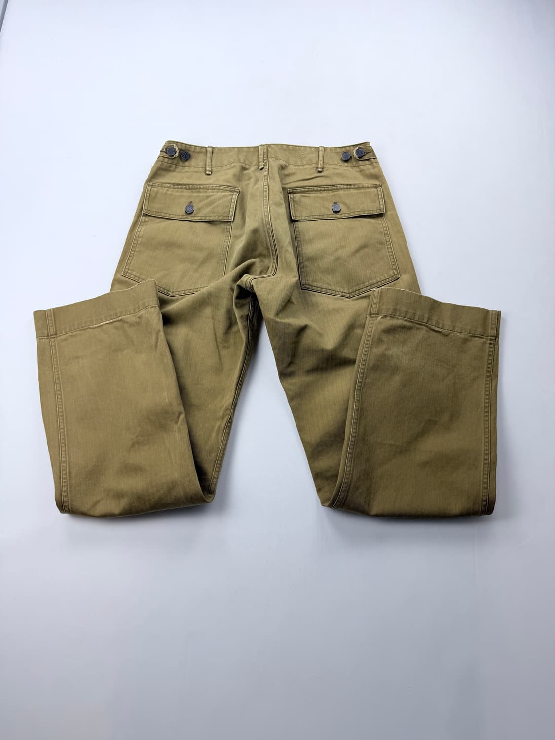 RRL 더블알엘 헤링본 퍼티그팬츠 32X32 상품이미지3