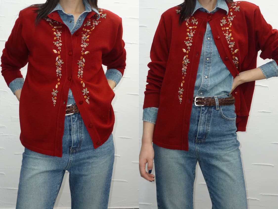 scarlet floral cardigan 상품이미지2