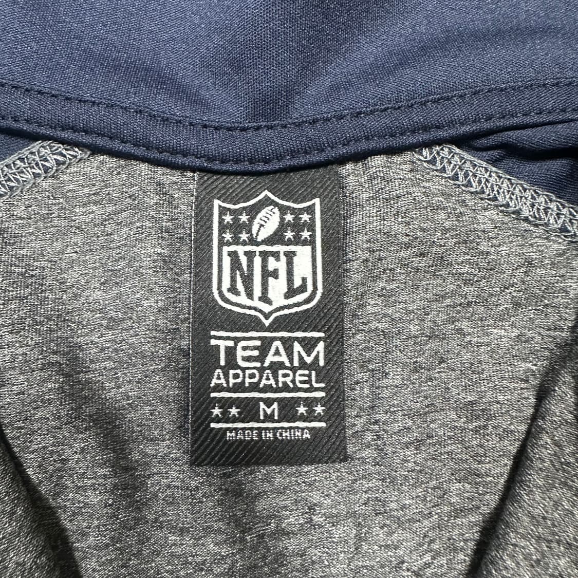 ✨ (새상품) NFL BEARS 반집업 기능성 롱슬리브  상품이미지4