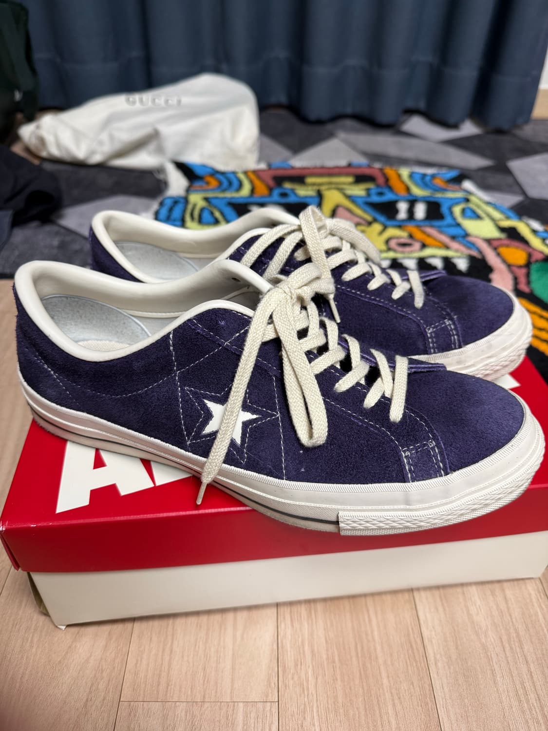 컨버스 재팬라인 스웨이드 원스타 상품이미지1