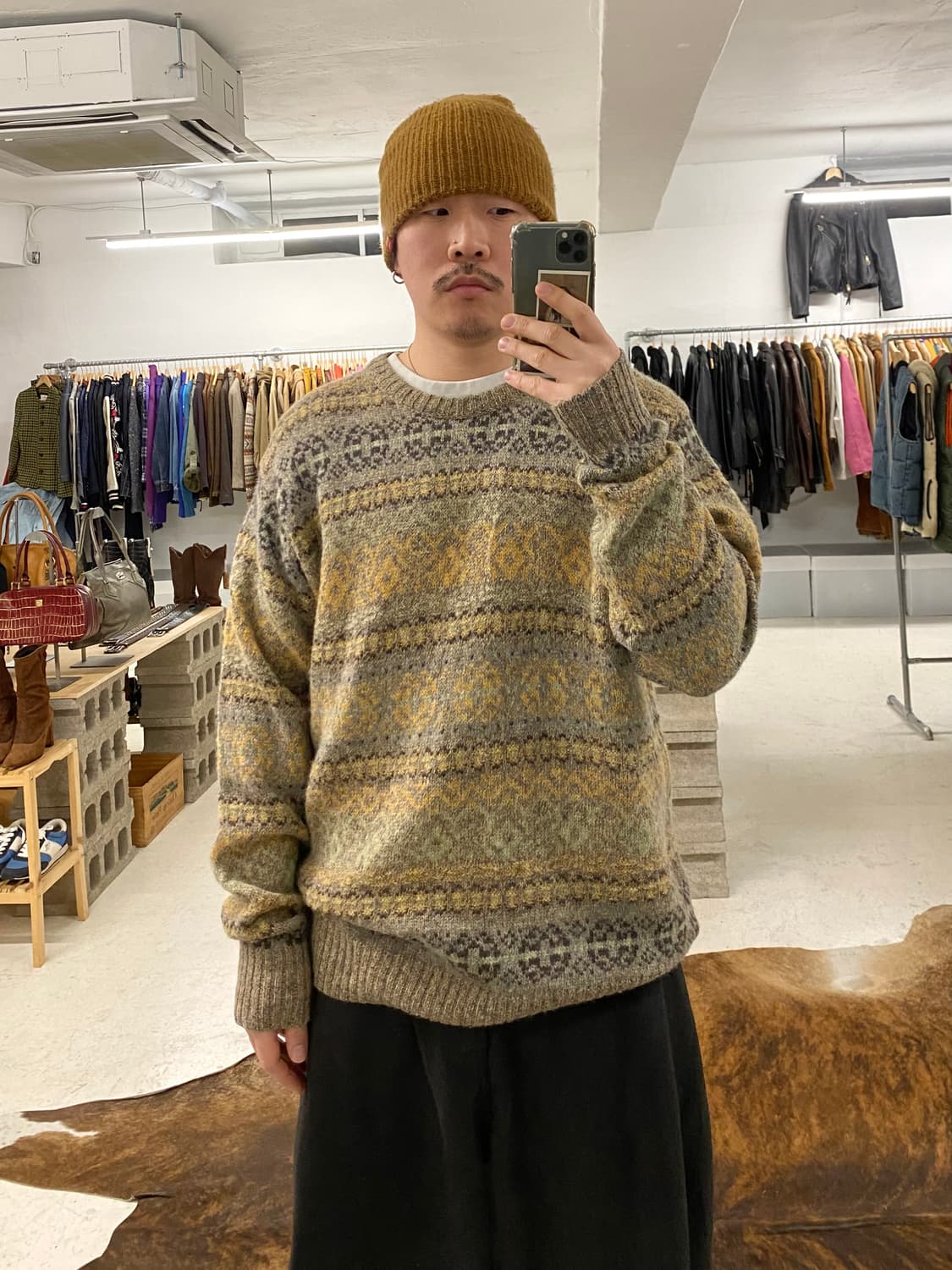 CHAPS ralph lauren fair isle knit 페어아일  상품이미지2