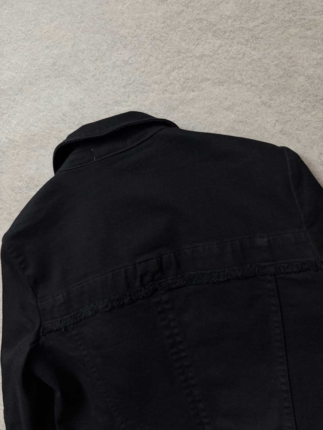 헬무트랭 데미지 크롭 사선 자켓 상품이미지8