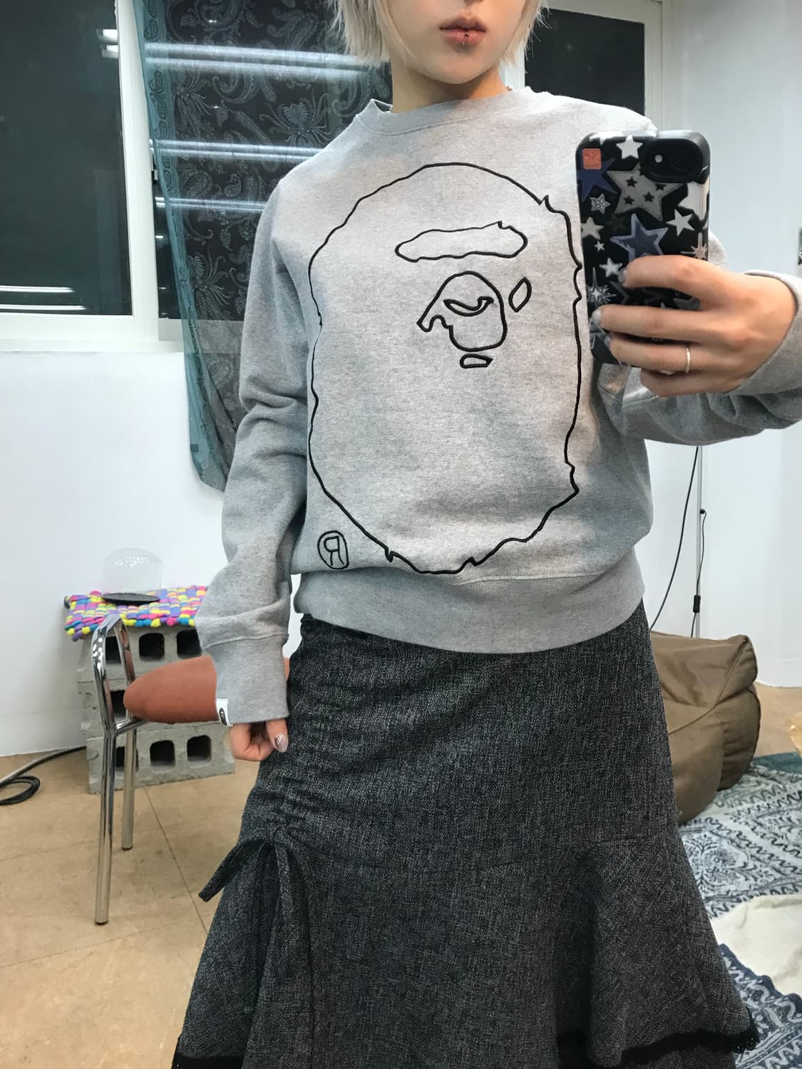 베이프 aape 맨투맨  상품이미지1