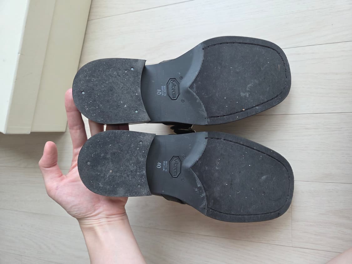 아워레가시 카미온 뮬 나비 40 블랙 신발 슬리퍼 상품이미지4