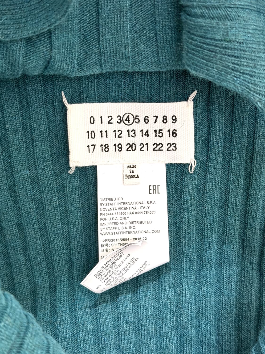 메종마르지엘라 터틀넥 니트 베스트 상품이미지6