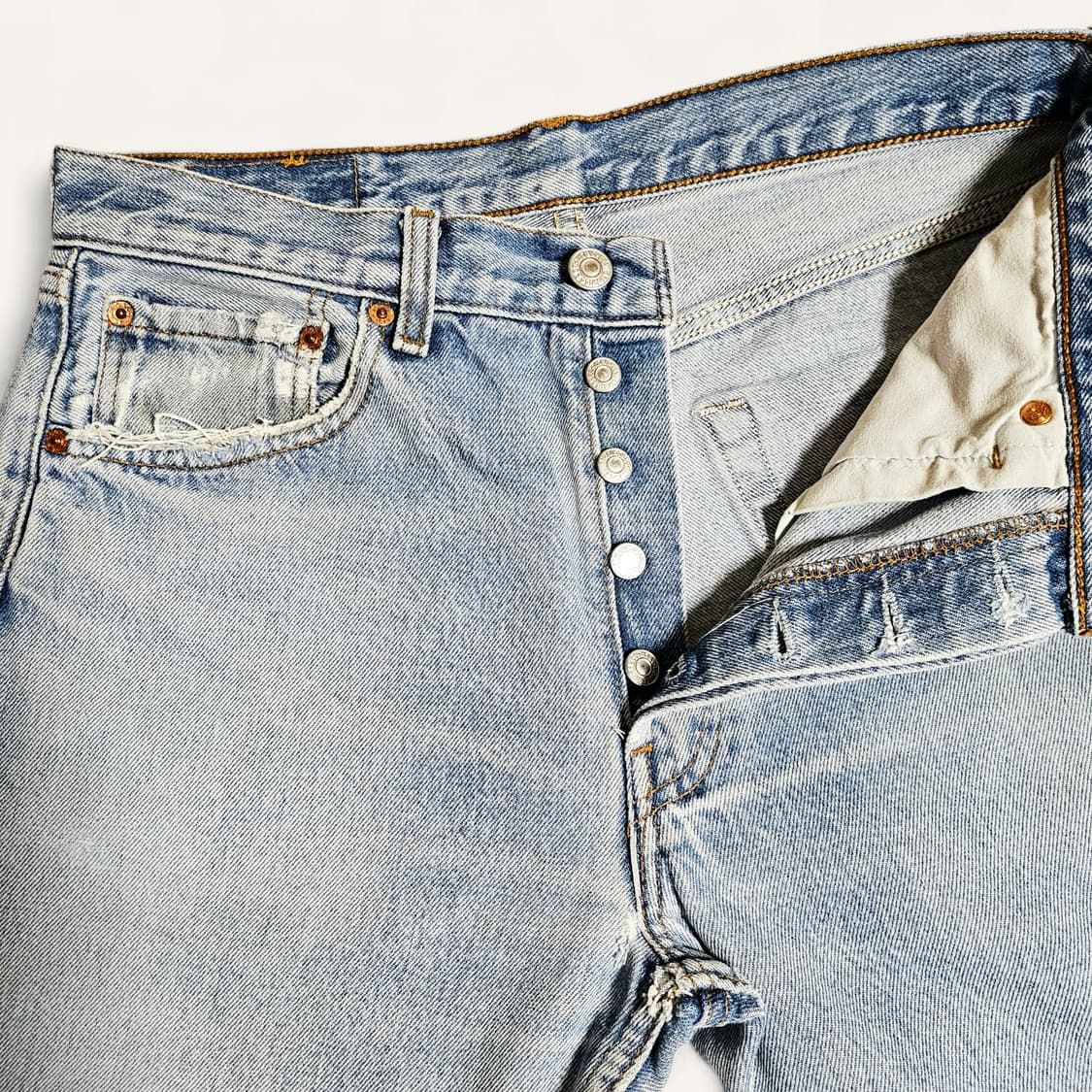 [실사31][리바이스]90's 유럽판 501®오리지널 클래식핏 데님 상품이미지4