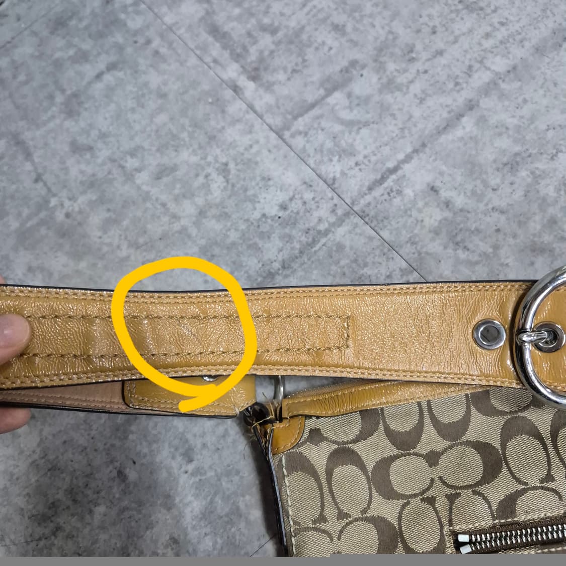 코치 시그니처 호보 숄더백 상품이미지8