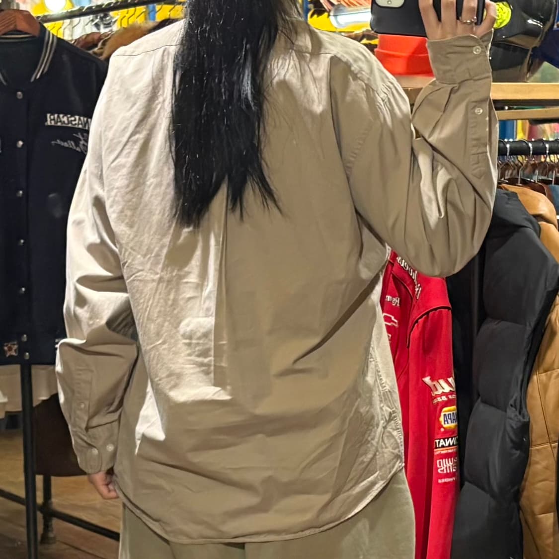 [HI] Carhartt 칼하트 긴팔셔츠 라이트베이지 상품이미지5