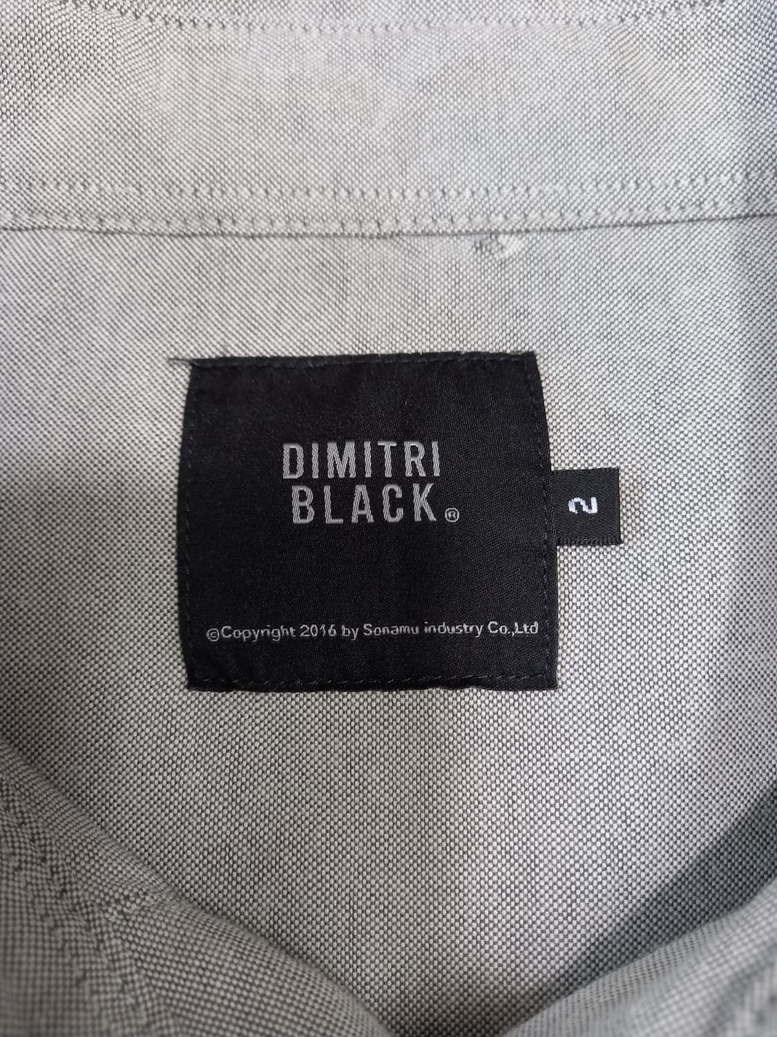 2XL110 DIMITRI BLACK 반팔셔츠 그레이 2XL-228 상품이미지4