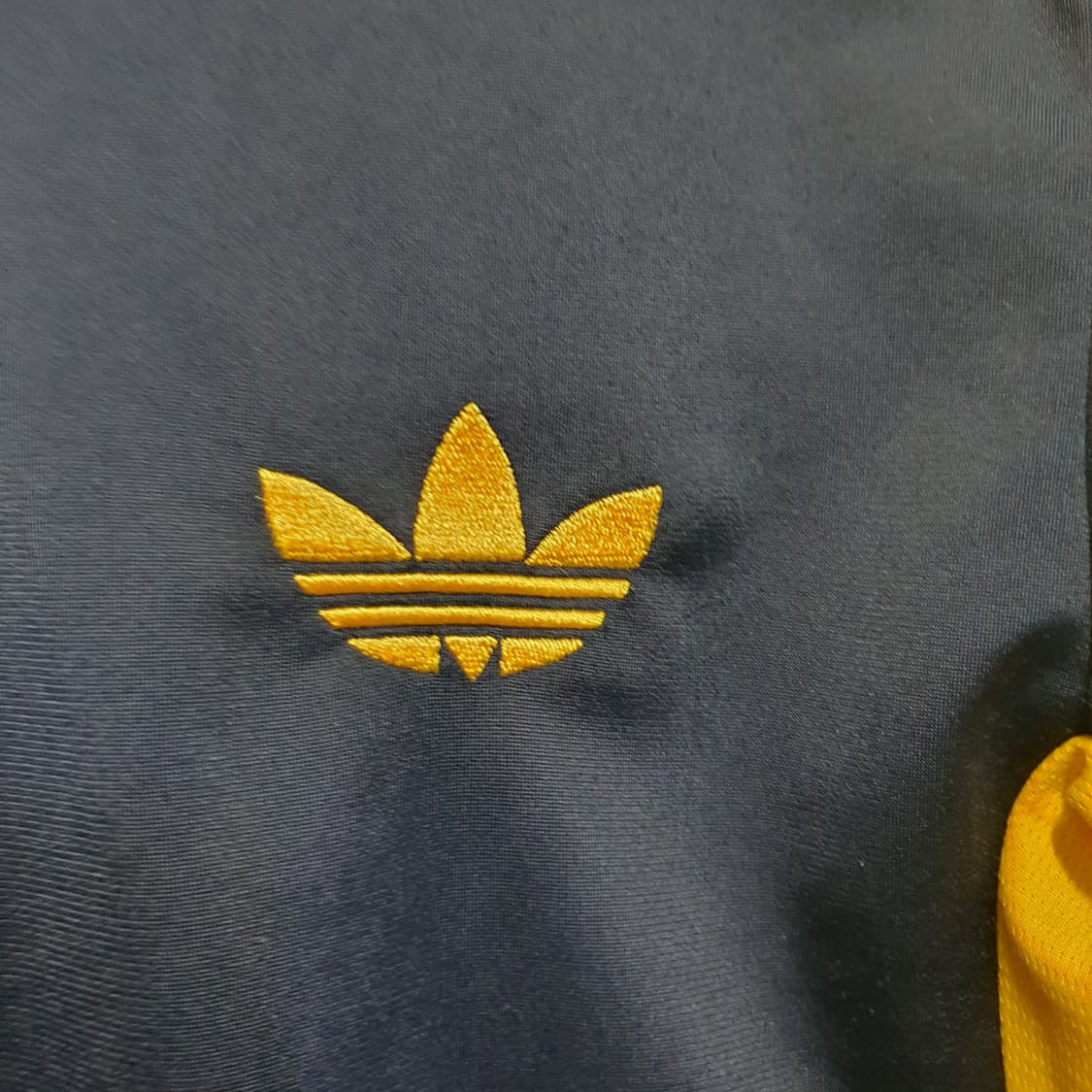 아디다스 네이비/옐로우 스트릿 다이버 트랙탑 져지 상품이미지3